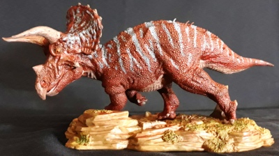 Repainted PNSO Triceratops