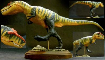 Custom Running Battat TRex 1/40 Scale