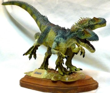 Hunting Allosaurs - Customized 1/35 Scale Papo Allosaur Figures